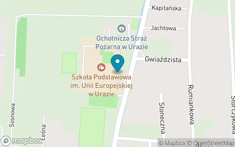 Lokalizacja: Szkoła Podstawowa im. Unii Europejskiej w Urazie