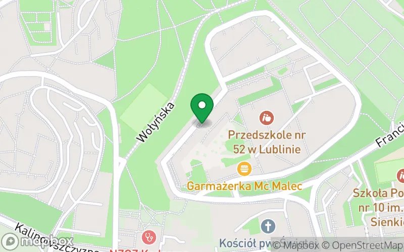 Lokalizacja: Niepubliczne Przedszkole Specjalne "Tajemniczy Ogród" w Lublinie