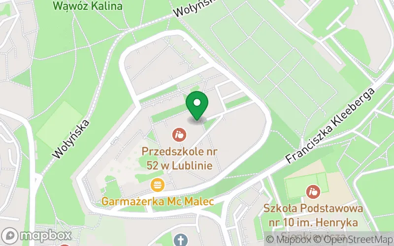 Lokalizacja: Przedszkole nr 52 w Lublinie