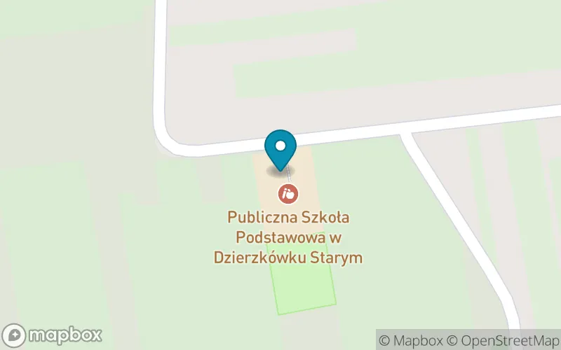 Lokalizacja: Publiczna Szkoła Podstawowa w Dzierzkówku Starym