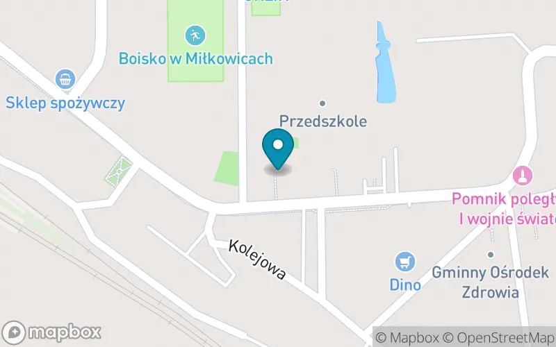 Lokalizacja: Szkoła Podstawowa w Miłkowicach