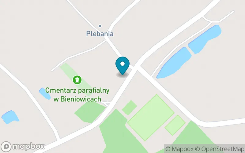 Lokalizacja: Szkoła Podstawowa w Bieniowicach