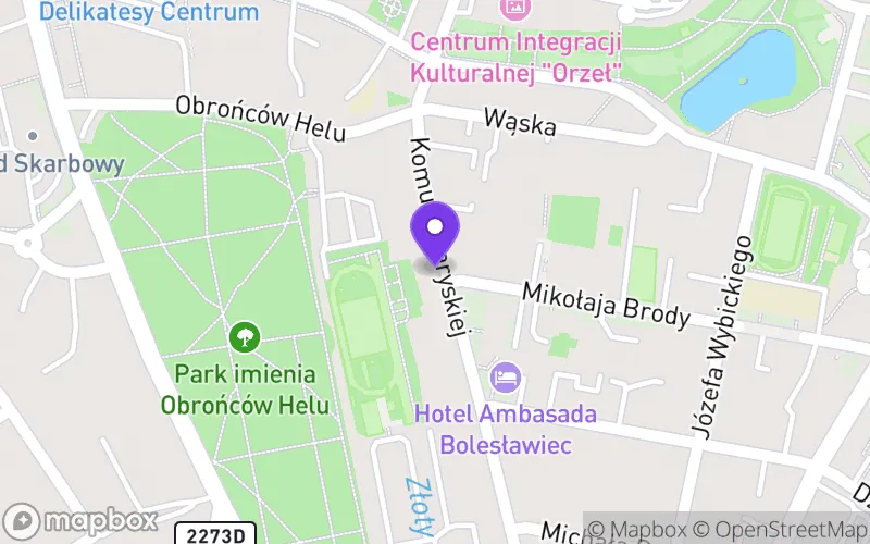 Lokalizacja: Branżowa Szkoła I Stopnia nr 3 w Bolesławcu