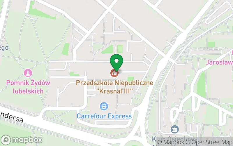 Lokalizacja: Przedszkole Niepubliczne "Krasnal III" w Lublinie