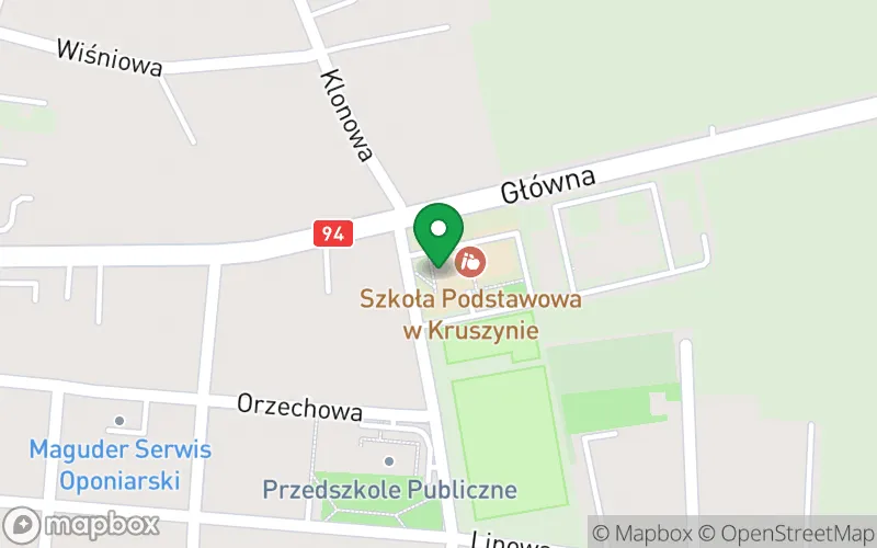 Lokalizacja: Przedszkole Publiczne w Kruszynie