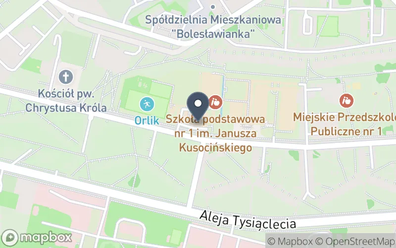 Lokalizacja: Zespół Szkolno-Przedszkolny nr 1 w Bolesławcu