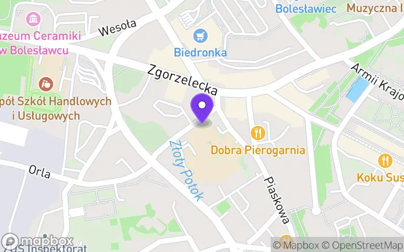 Lokalizacja: Technikum nr 1 w Bolesławcu