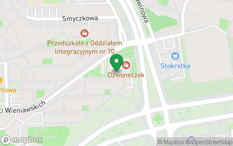 Lokalizacja: Niepubliczne Przedszkole Dzwoneczek 2 w Lublinie