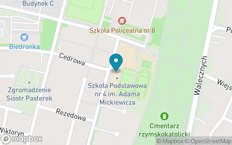 Lokalizacja: Szkoła Podstawowa nr 4 im. Adama Mickiewicza w Lublinie
