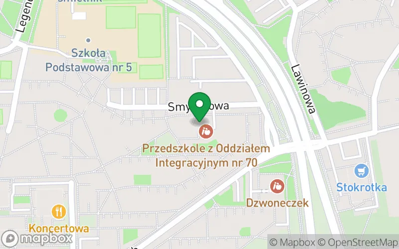 Lokalizacja: Przedszkole z Oddziałem Integracyjnym nr 70 w Lublinie