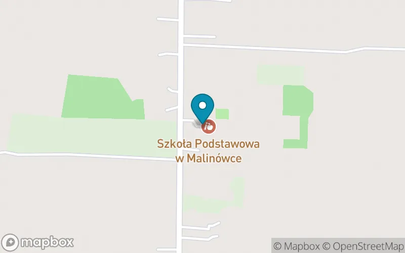 Lokalizacja: Szkoła Podstawowa w Malinówce