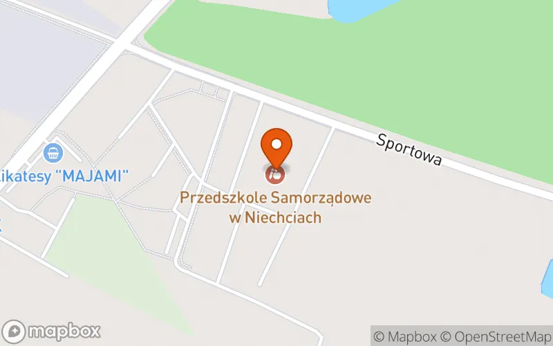 Lokalizacja: Klub Dziecięcy "Leśny Zakątek" w Niechcicach
