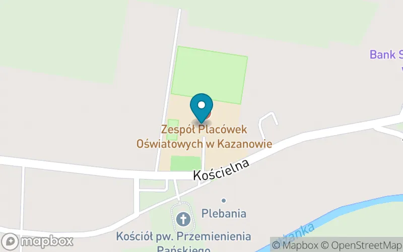 Lokalizacja: Zespół Placówek Oświatowych w Kazanowie Publiczna Szkoła Podstawowa w Kazanowie