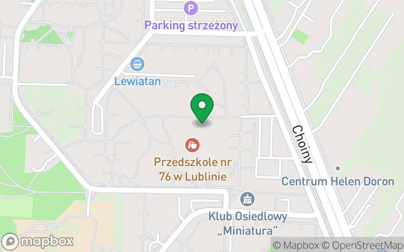 Lokalizacja: Przedszkole nr 76 w Lublinie