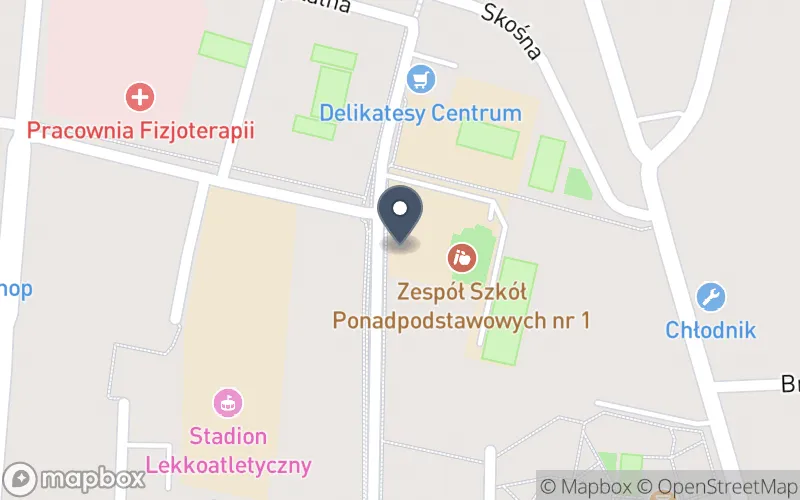 Lokalizacja: Zespół Szkół Ponadpodstawowych nr 1 w Kępnie