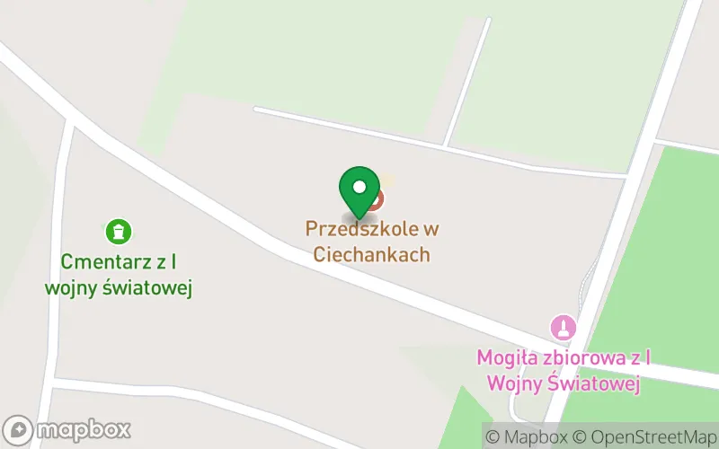 Lokalizacja: Przedszkole w Ciechankach