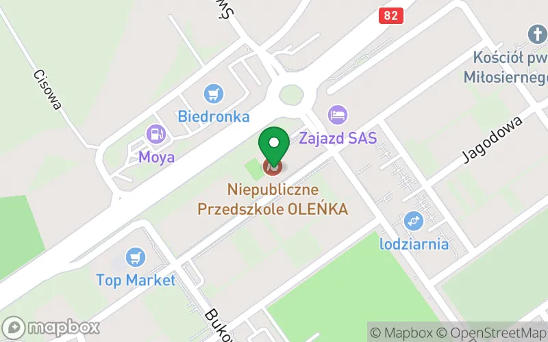 Lokalizacja: Przedszkole Niepubliczne "Oleńka" Agnieszka Biaduń , Iwona Brus, s.c.