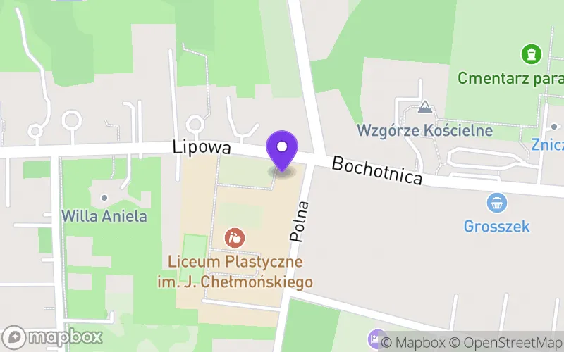 Lokalizacja: Państwowe Liceum Sztuk Plastycznych im. Józefa Chełmońskiego w Nałęczowie