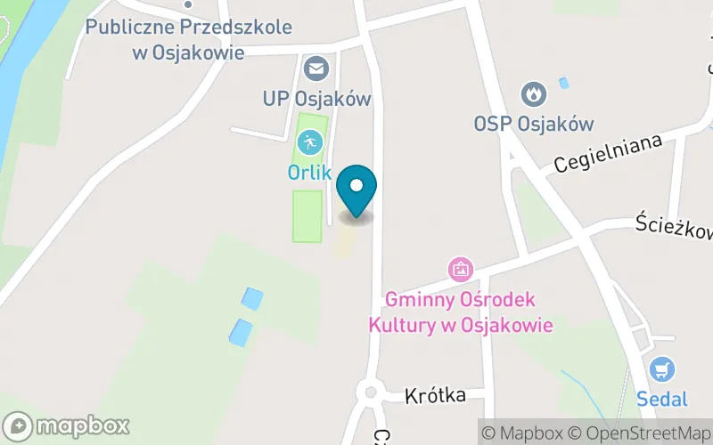 Lokalizacja: Szkoła Podstawowa im. Powstańców Styczniowych w Osjakowie