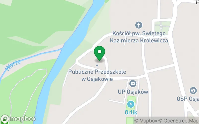 Lokalizacja: Publiczne Przedszkole w Osjakowie
