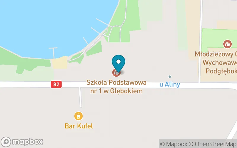Lokalizacja: Szkoła Podstawowa nr 1 w Głębokiem