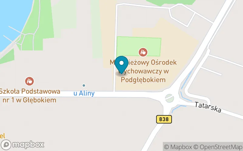 Lokalizacja: Szkola Podstawowa Specjalna w Podgłębokiem