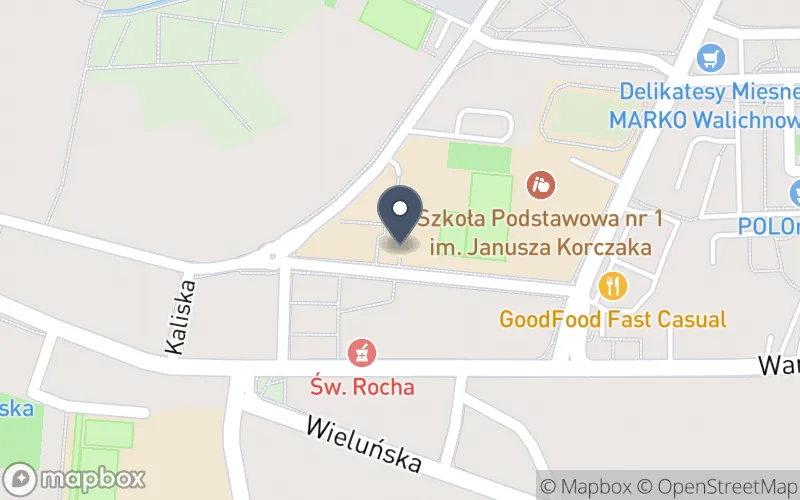 Lokalizacja: Zespół Szkół Ponadpodstawowych im. Stanisława Staszica w Wieruszowie