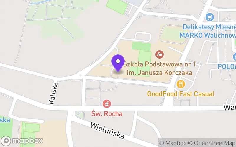 Lokalizacja: Branżowa Szkoła I Stopnia w Zespole Szkół Ponadpodstawowych im. Stanisława Staszica w Wieruszowie