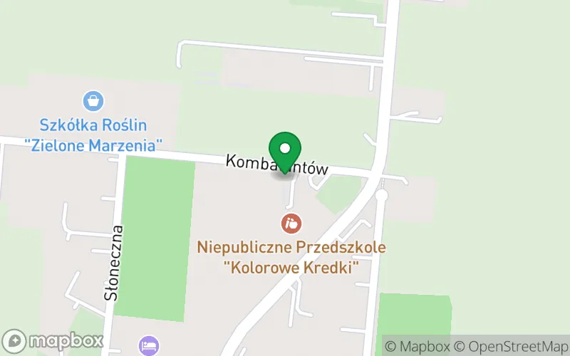 Lokalizacja: Niepubliczne Przedszkole "Kolorowe Kredki"