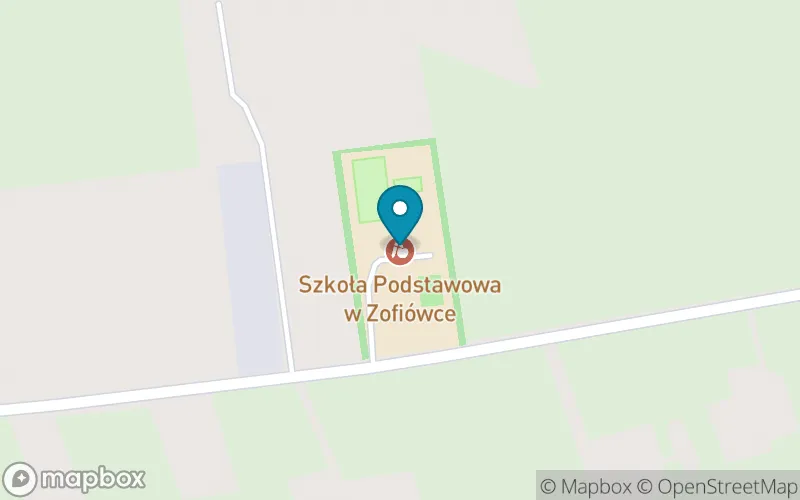 Lokalizacja: Szkoła Podstawowa w Zofiówce