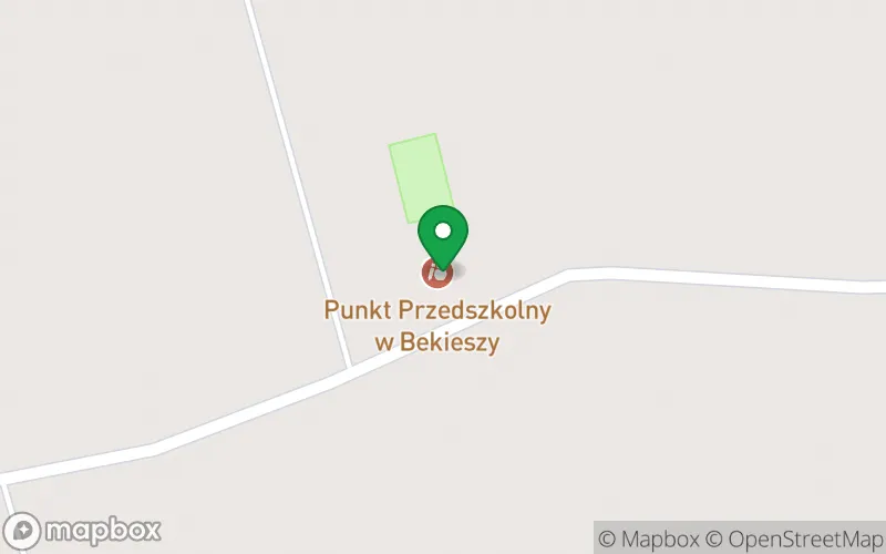 Lokalizacja: Punkt Przedszkolny w Bekieszy