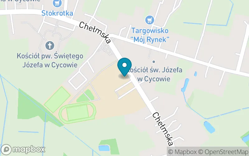 Lokalizacja: Szkoła Podstawowa w Zespole Szkół z Oddziałami Integracyjnymi im. 7 Pułku Ułanów Lubelskich w Cycowie
