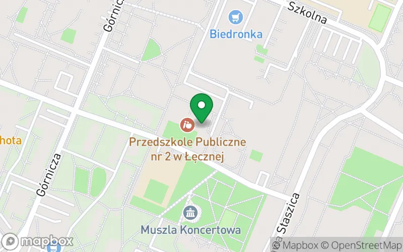 Lokalizacja: Przedszkole Publiczne nr 2 w Łęcznej