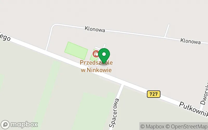 Lokalizacja: Przedszkole Samorzadowe w Ninkowie