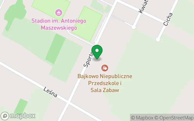 Lokalizacja: Przedszkole Niepubliczne Dwujęzyczno-Ekologiczne "Bajkowo" w Rozprzy