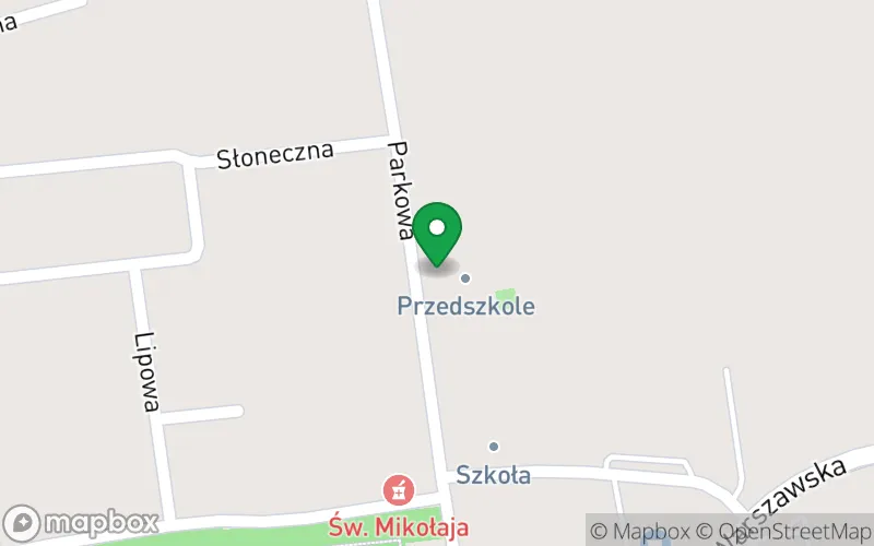 Lokalizacja: Przedszkole Samorządowe im. Jana Pawła II w Sokolnikach