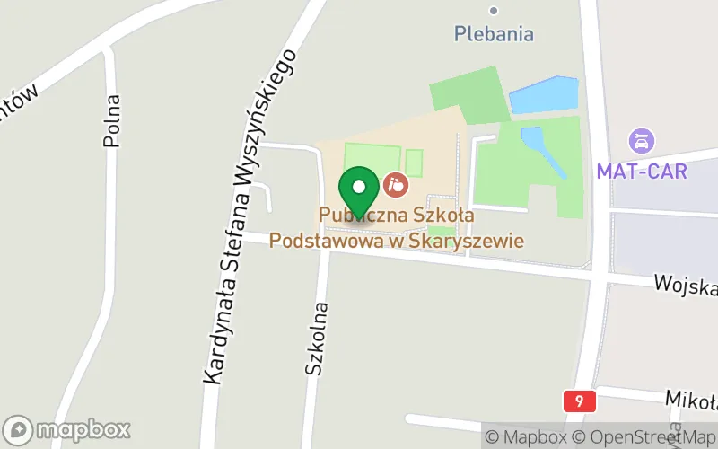 Lokalizacja: Samorządowe Przedszkole im. S. Gabrieli Sporniak w Skaryszewie