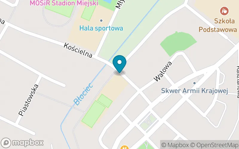 Lokalizacja: Szkoła Podstawowa nr 3 im. Jana Pawła II w Sycowie