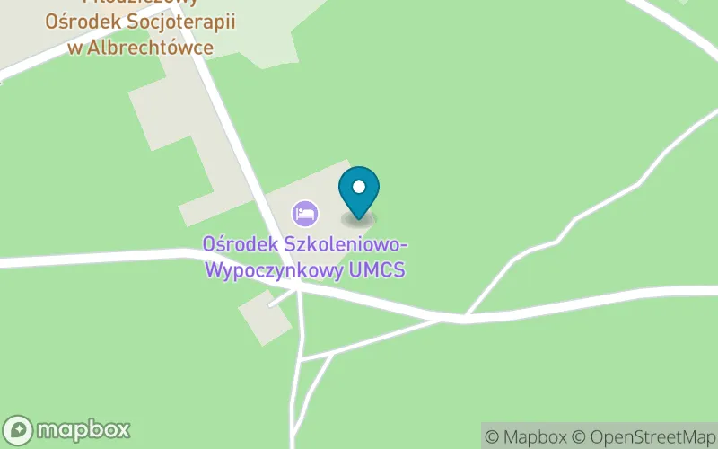 Lokalizacja: Szkoła Podstawowa Specjalna w Młodzieżowym Ośrodku Socjoterapii w Albrechtówce