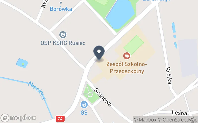 Lokalizacja: Zespół Szkolno-Przedszkolny w Ruścu
