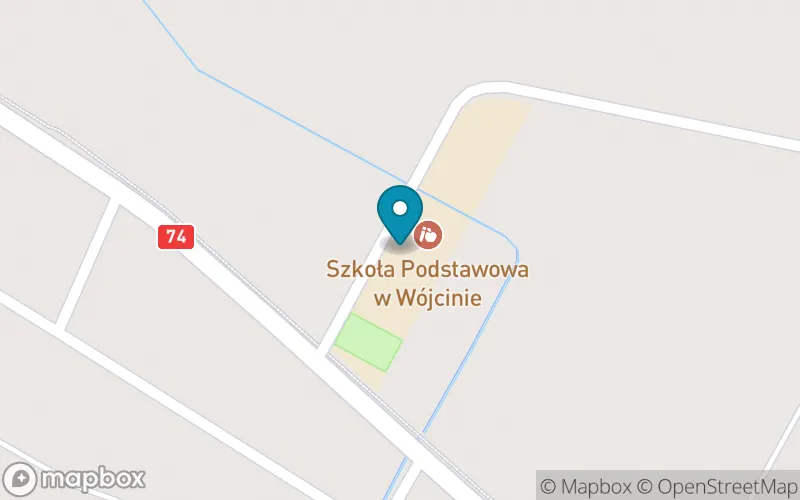 Lokalizacja: Szkoła Podstawowa im. Kardynała Stefana Wyszyńskiego Prymasa Tysiąclecia w Wójcinie