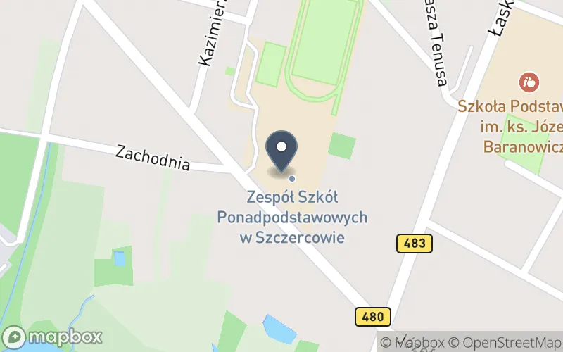 Lokalizacja: Zespół Szkół Ponadpodstawowych w Szczercowie