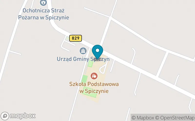Lokalizacja: Szkoła Podstawowa im. Olimpijczyków Polskich w Spiczynie