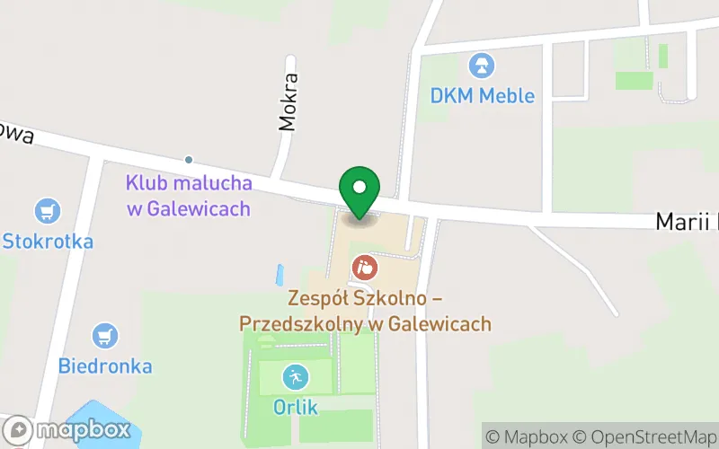 Lokalizacja: Gminne Przedszkole w Galewicach