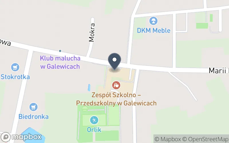 Lokalizacja: Zespół Szkolno-Przedszkolny w Galewicach