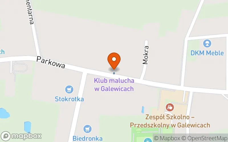 Lokalizacja: Klub Malucha "Bajkowy Kącik" w Galewicach
