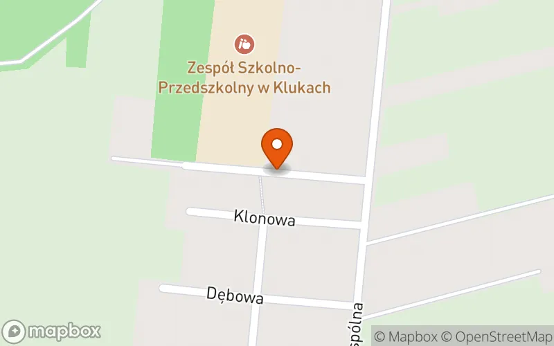 Lokalizacja: Gminny Żłobek w Klukach