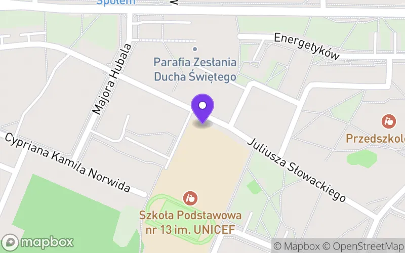 Lokalizacja: Zaoczne Liceum Ogólnokształcące dla Dorosłych w Bełchatowie