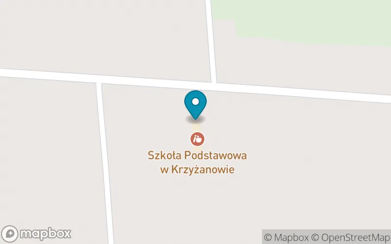 Lokalizacja: Szkoła Podstawowa w Krzyżanowie