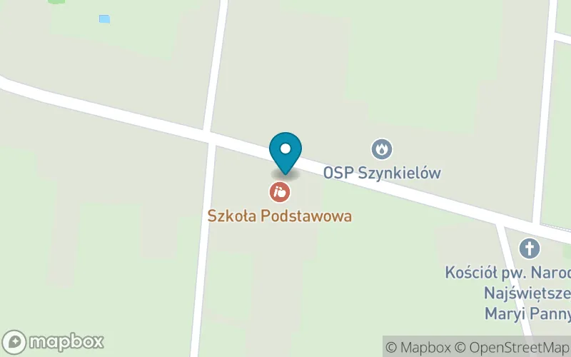 Lokalizacja: Szkoła Podstawowa w Szynkielowie